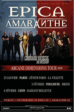 Live Report - Epica + Amaranthe + Charlotte Wessels